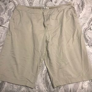 Bermuda length shorts